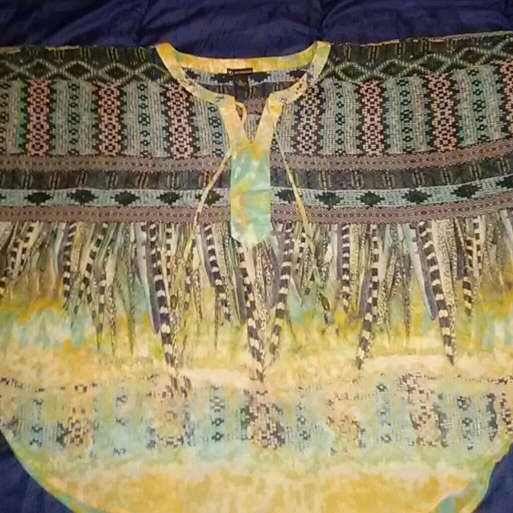 Soho sheer top